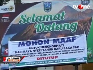 Wisata Gunung Bromo Ditutup Total Saat Nyepi