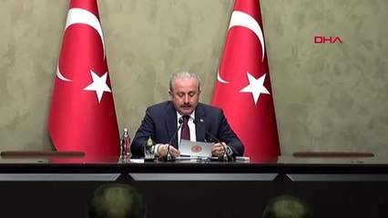 TBMM Başkanı Şentop, KKTC'ye Hareketinden Önce Esenboğa Havalimanı'nda Konuştu