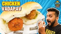 BEST Chicken Vada Pav At Just ₹20 - Cafe HBO - S2Ep19 - Mumbai Ke Chhupe Rustam