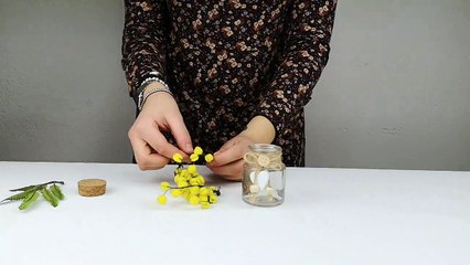 Tutorial - Come riciclare la mimosa