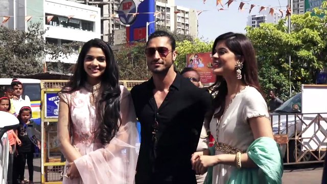 Junglee | Pooja Sawant , Vidyut Jamwal & Asha Bhatt | Visits Siddhivinayak Mandir