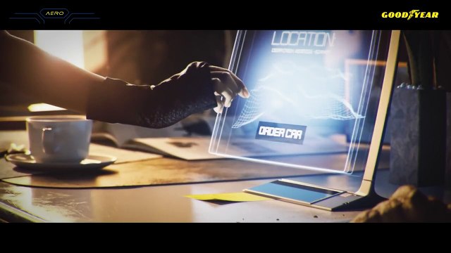 VÍDEO: Goodyear Aero, los neumáticos que también sirven de hélice a coches voladores autónomos