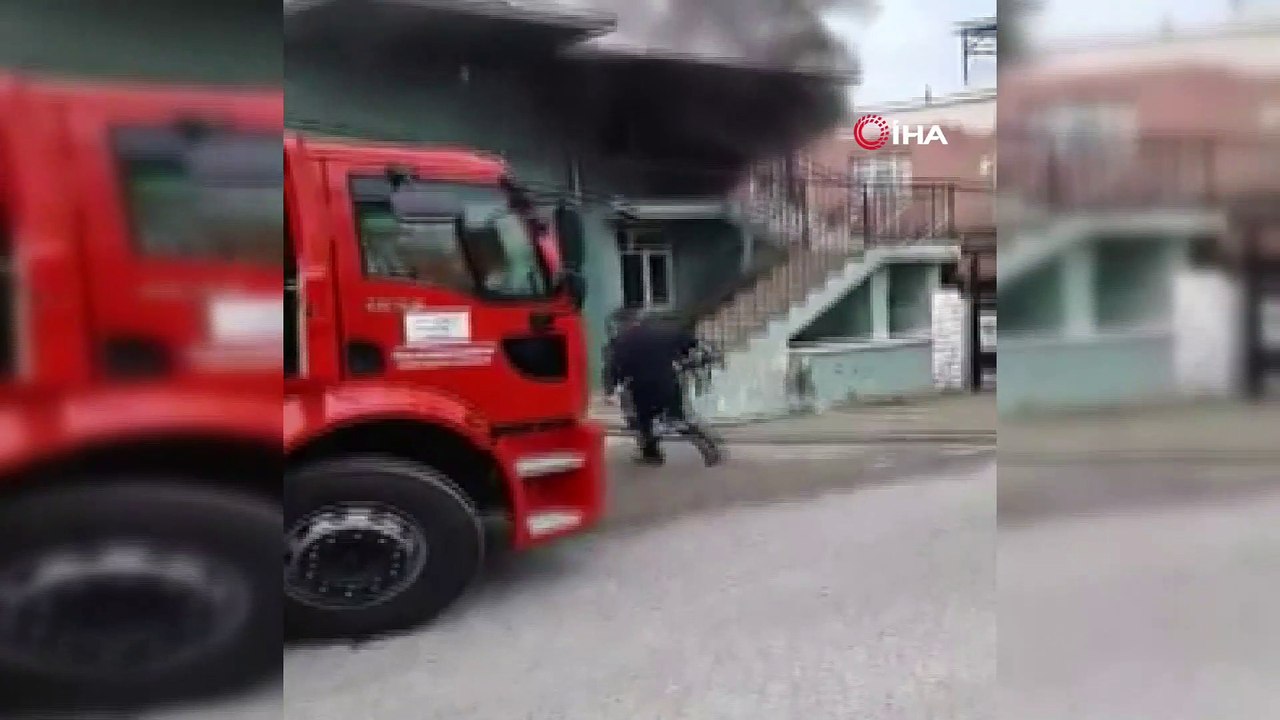 Camide yangın