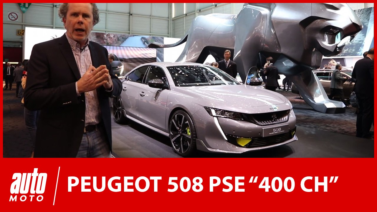Peugeot 508 Sport Engineered  : 400 ch et de l'hybride au salon de Genève