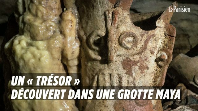 Mexique : des vestiges rares découverts dans une grotte sur un site maya