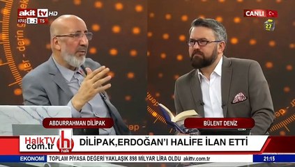 Dilipak, Erdoğan'ı halife ilan etti