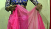 Saree Wearing   Saree Draping on Stylish Blouse