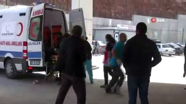 Santralde çalışan işçiler 34 metre yükseklikten yere çakıldı