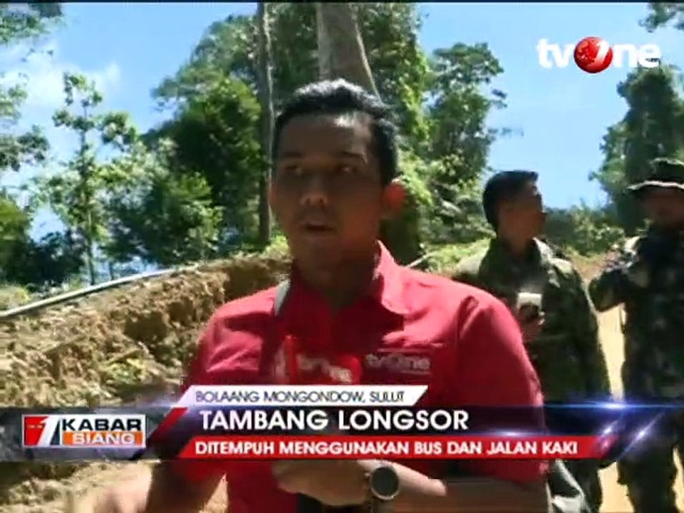 Sulitnya Jangkauan Lokasi Longsor Tambang Emas Ilegal Sulut