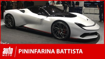 Pininfarina Battista : l'incroyable supercar électrique de 1900 ch au salon de Genève