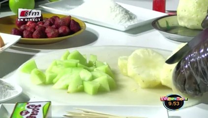 RUBRIQUE CUISINE avec SOPHIE dans Yeewu Leen du 05 Mars 2019