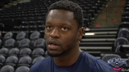 Pelicans at Jazz shootaround: Julius Randle 3/4/19