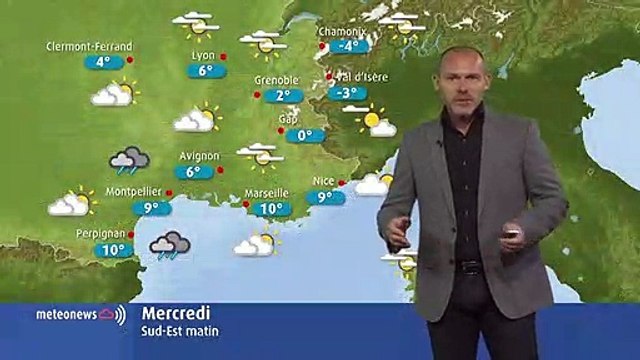 Votre météo du mercredi 6 mars : temps sec le matin, quelques averses l'après-midi