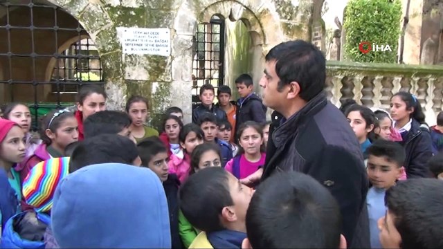 Şanlıurfalı öğrenciler ilk defa Balıklıgöl’ü görme sevincini yaşadı