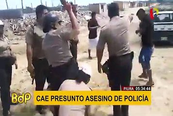 Piura: capturan a presunto asesino de suboficial de la policía