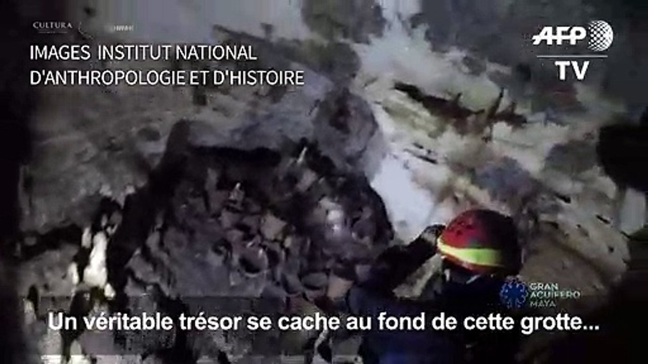 Mexique: découverte sur un site maya d'un "trésor scientifique"