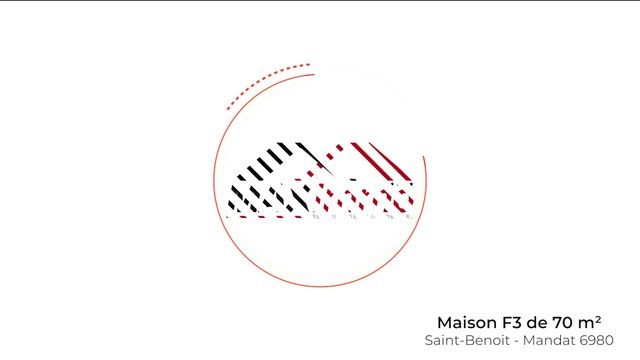 Maison F3 de 70 m² à Saint-Benoit - La Réunion 974 - 134 500 € HAI