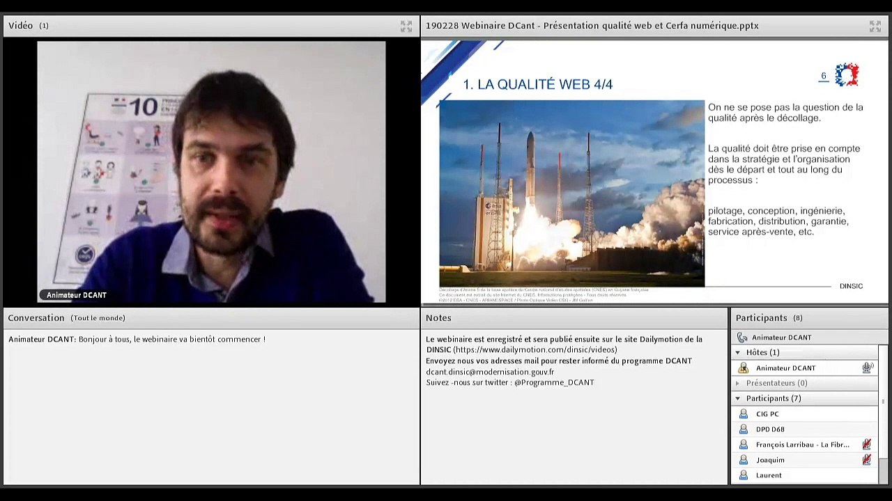 Webinaire DCANT #16 - La qualité des démarches en ligne