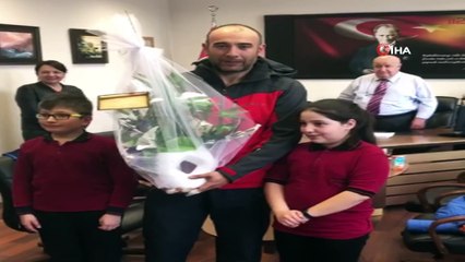 Tatbikatta düşerek yaralanan AFAD personeline geçmiş olsun ziyareti