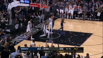 DeRozan and Aldridge help Spurs hold off Nuggets late fightback