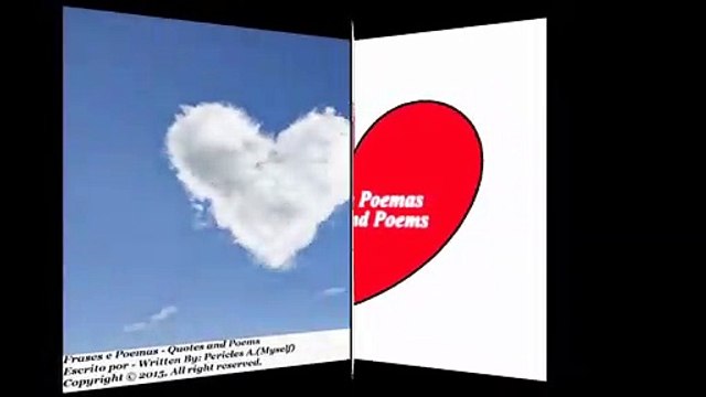Quando amamos alguém, sentimo-nos como tocar nas nuvens [Frases e Poemas]