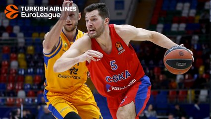 Alec Peters , CSKA Moscow shined against Gran Canaria
