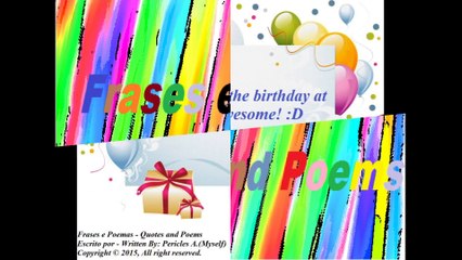 Wow, we do the birthday at same day!  [Quotes and Poems]