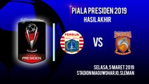 Hasil Akhir Persija Jakarta Vs Borneo FC, Macan Kemayoran Petik Poin Penuh