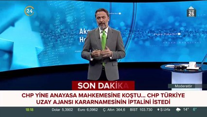 CHP, Türkiye Uzay Ajansı'nın kuruluş kararnamesinin iptalini istedi