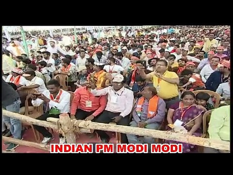PM Narendra Modi addresses public meeting at Dhar, Madhya Pradesh