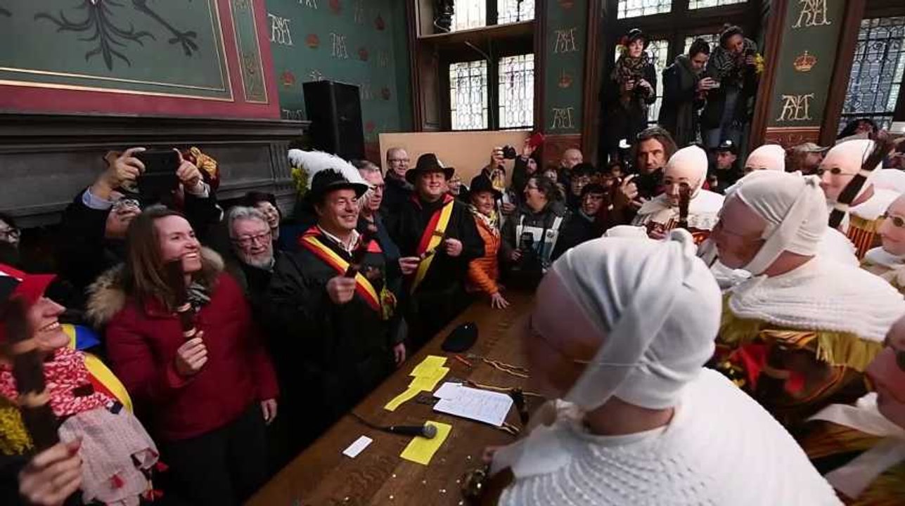 Les festivités du Carnaval de Binche