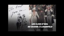 Karl Lagerfeld honoré par Chanel à la Fashion Week de Paris