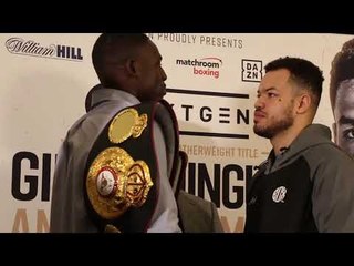 FIGHT OF THE NIGHT? RICHARD RIAKPORHE v TOMMY McCARTHY **OFFICIAL** HEAD-TO-HEAD @ PRESS CONFERENCE
