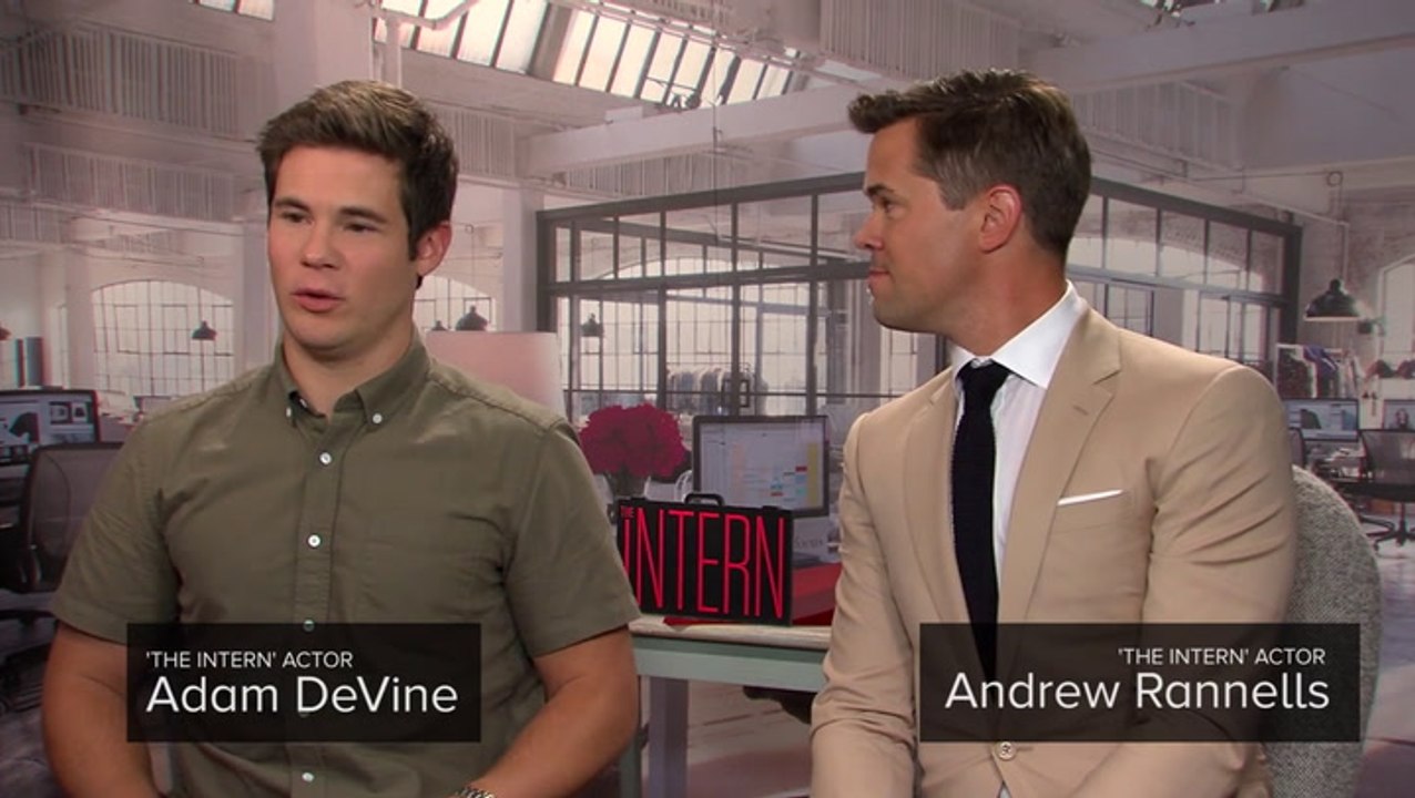 Adam DeVine and Andrew Rannells Nancy Meyers Movies Are For Men Too! -  video Dailymotion