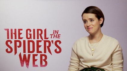 Claire Foy & Fede Alvarez on 'Spider's Web'