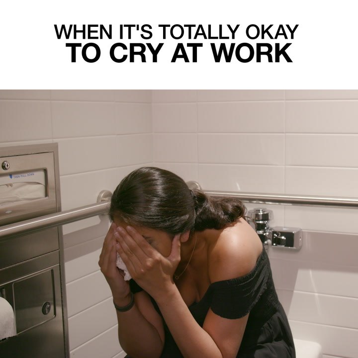 When It's Totally Okay To Cry At Work