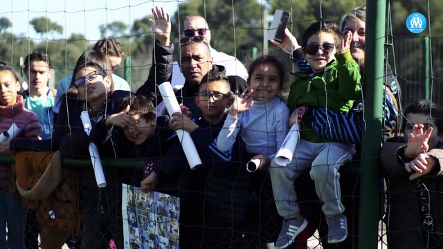 OM Nation entrainement séance dédicaces