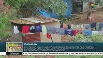 Exigen panameños de asentamientos irregulares cesen desalojos