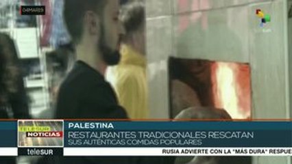 Palestina: restaurantes de Al Quds rescatan la comida tradicional