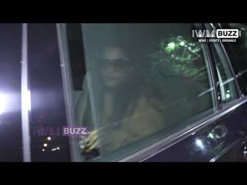 Kajol spotted at Versova