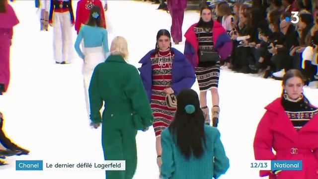 Chanel : le dernier défilé Lagerfeld