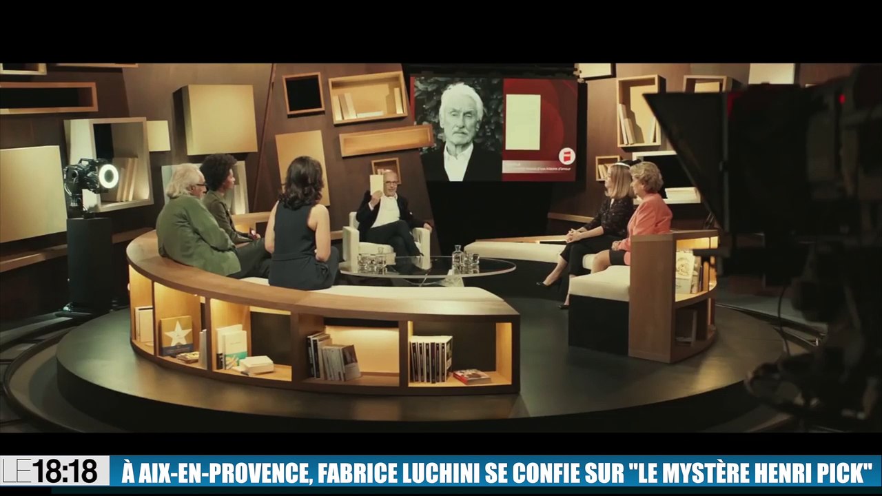 A Aix-en-Provence,  Fabrice Luchini se confie sur "Le mystère Henri Pick"
