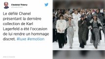 Chanel présente au Grand palais la dernière collection dessinée par Karl Lagerfeld