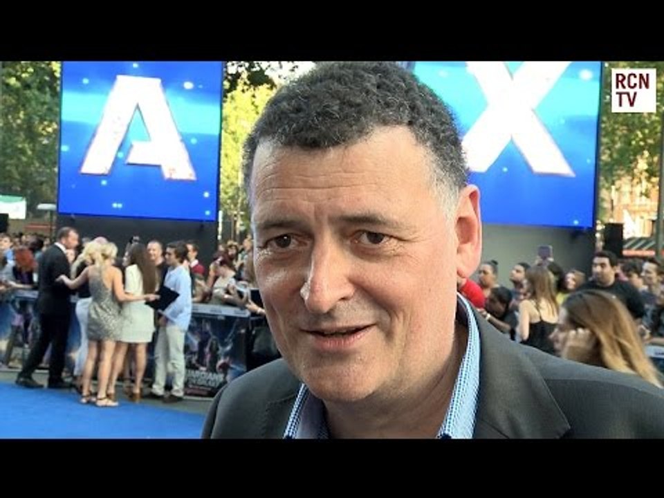 Steven Moffat Interview - Amazing Karen Gillan