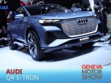 Audi Q4 e-tron en direct du salon de Genève 2019
