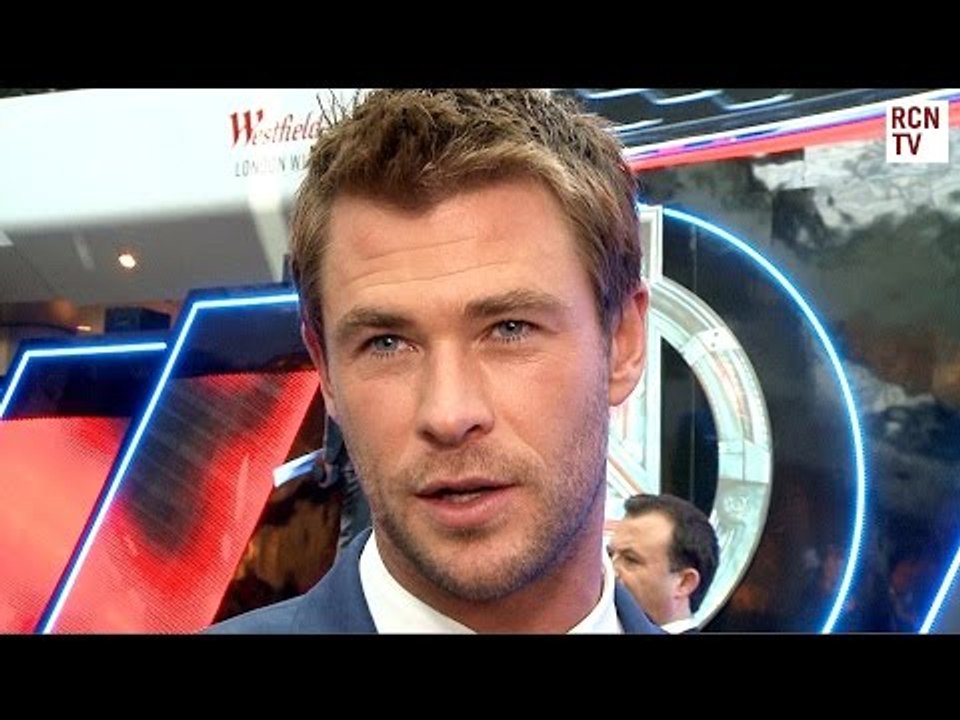 Chris Hemsworth Interview Avenger Age Of Ultron...