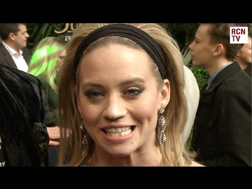 Kimberly Wyatt Interview The Jungle Book Premiere