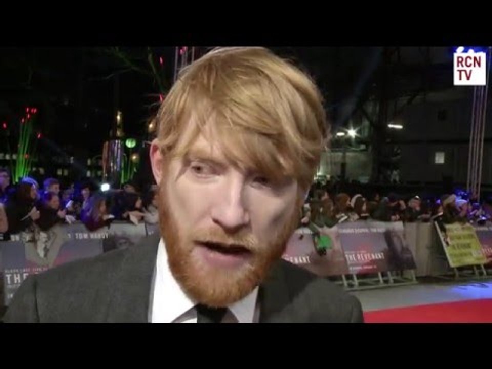 Domhnall Gleeson Interview - The Revenant & Alan Rickman Tribute