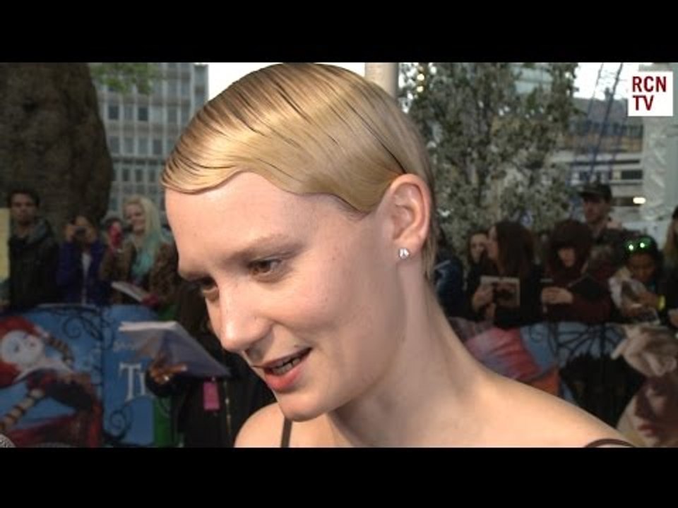 Mia Wasikowska Alice Through The Looking Glass Premiere