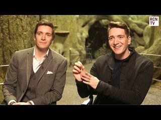 Harry Potter James & Oliver Phelps Interview - Weasley Twins Dan & Rupert Fun